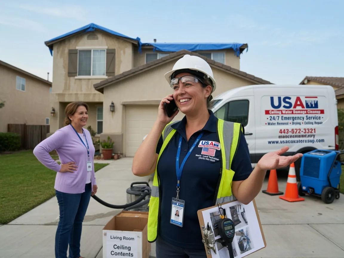 Ceiling Water Damage Restoration Castana, IA FAQs